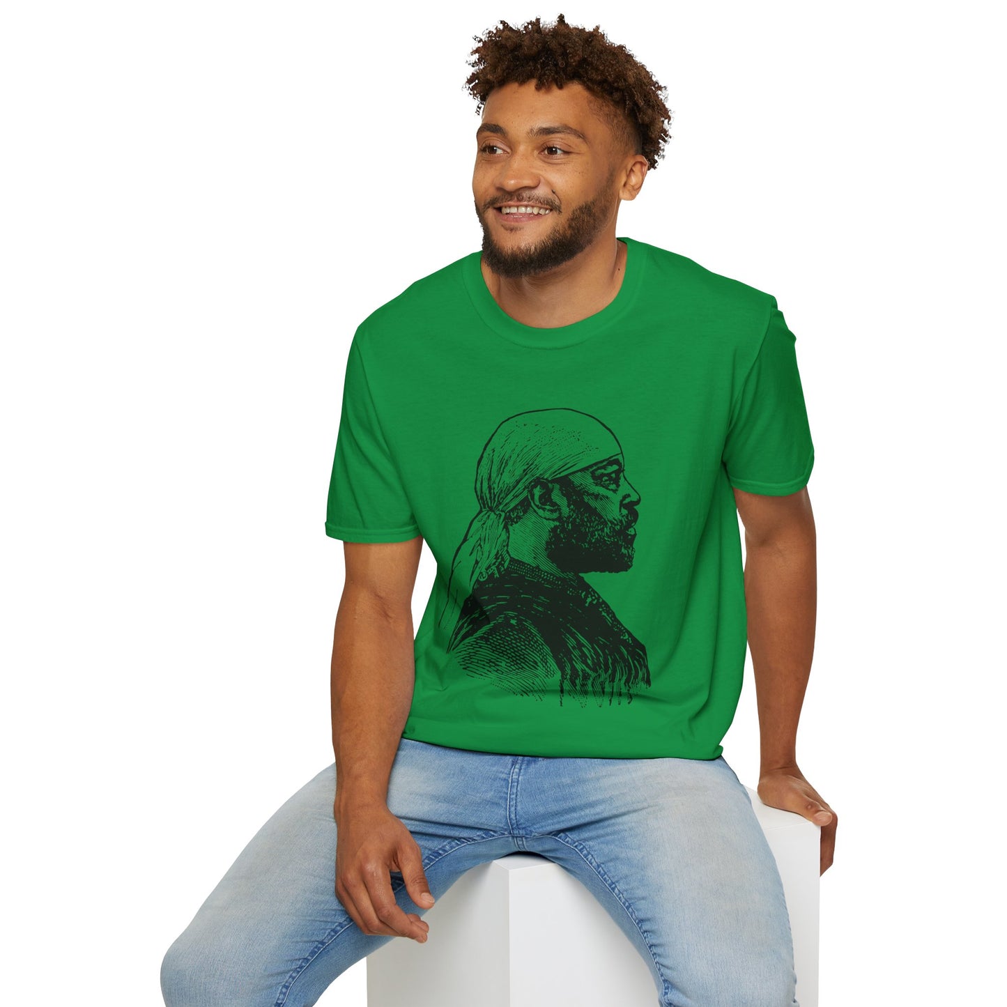 Unisex T-shirt| Ethiopian Heroic Emperor Menelik ||