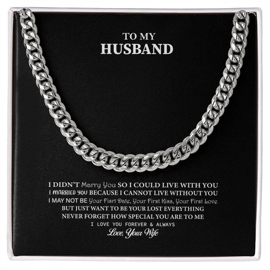 To My Husband|  I love you forever and always your wife