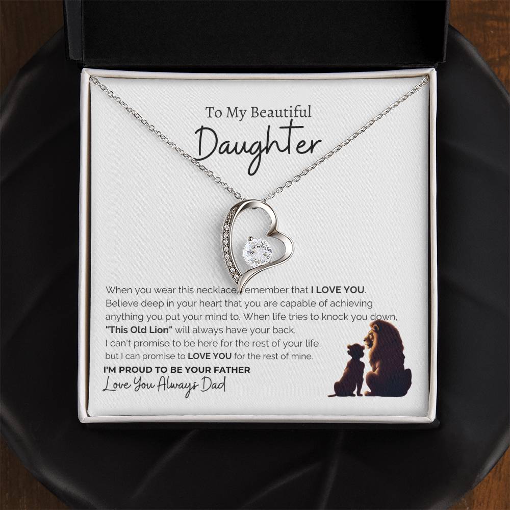 (Almost Sold Out) To My Daughter - This Old Lion Will Always Have Your Back
