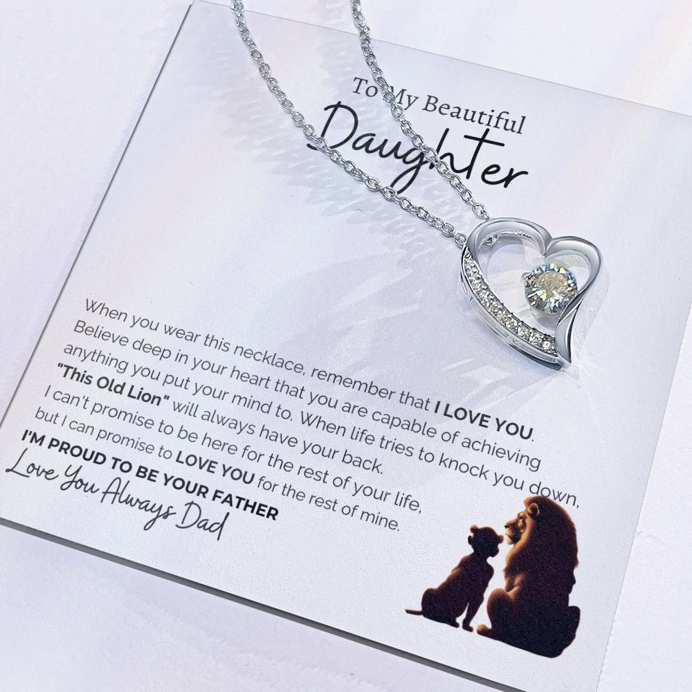 (Almost Sold Out) To My Daughter - This Old Lion Will Always Have Your Back