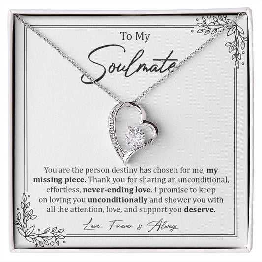 My Soulmate | You're the missing piece - Forever Love Necklace